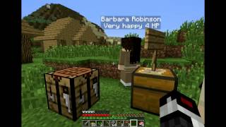 Minecraft MoCreatures amp MineColony Mod 7rész [upl. by Monreal]