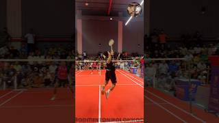 That crosscourt defence at the end🤯🤯🔥🔥badminton badmintonindonesia shorts [upl. by Robertson]