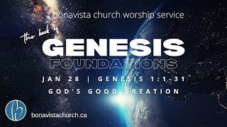 Bonavista Church Livestream  the Genesis foundations Jan 28 2024 [upl. by Toll]