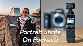 Portrait Mode Bokeh on DJI Pocket 2  Focos App [upl. by Aveer927]