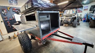 Budget Harbor Freight Overland Trailer Episode 4 Extra Strength Has Its Costs Weight [upl. by Gilbertine]