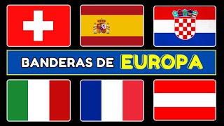 Banderas de Europa que debes conocer ¡YA [upl. by Lubba]