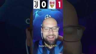 Juventus Stoccarda che schifo🤣tocca allintersperiamo juventus inter Stoccarda championsleague [upl. by Mila]