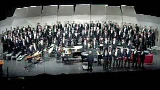 Texas AllState Mens Choir 2009 Bonse Aba [upl. by Shanley929]