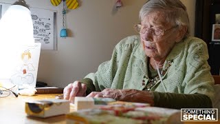 107yearold woman spending golden years giving back in unique way [upl. by Onairam]