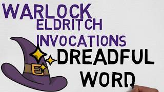 Eldritch Invocation 12 Dreadful Word 5e [upl. by Adnilec202]