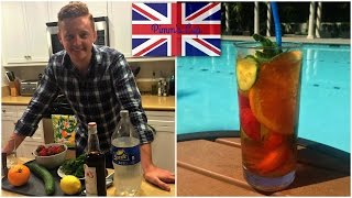 The Classic English Cocktail  PIMMS CUP [upl. by Ard]