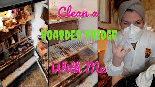 How to clean a hoarder refrigerator [upl. by Arua]