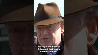 Willie Mullins is not happy with Cheltenham’s changes 👀 horse racingtv sport britishhorseracing [upl. by River]