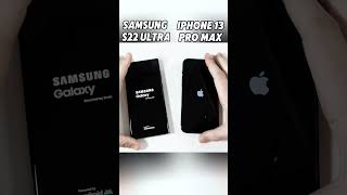 iPhone 13 Pro Max vs Samsung S22 Ultra ⚡ INSANE Speed Test Results😱 Shortsviralvideo [upl. by Eilarol]