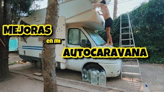 🛠️🚐 MEJORAS en mi AUTOCARAVANA [upl. by Anivas]