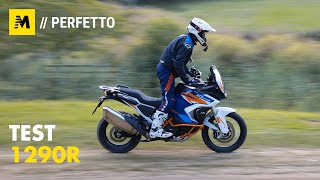 KTM 1290 SuperAdventure R TEST labbiamo provata su strada e in enduro [upl. by Issy]