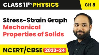 StressStrain Graph  Mechanical Properties of Solids  Class 11 Physics Chapter 8  CBSE 202425 [upl. by Baiel711]