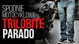 Jeansy motocyklowe Trilobite Parado  wygoda i bezpieczeństwo w jednym Spodnie jeansowe z Kevlarem [upl. by Coleman584]