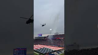 Buffalo Bills Pregame Fly Over  Bills Chiefs  111724 [upl. by Ainat38]