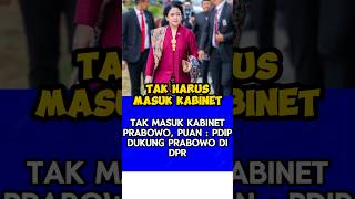 Puan Maharani Siap untuk mendukung Pemerintahan Presiden Prabowo [upl. by Hagep197]