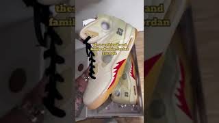 He Got A Rare OffWhite Jordan Sample 🤯 via sunsetsnkrsTT shorts [upl. by Hennahane]