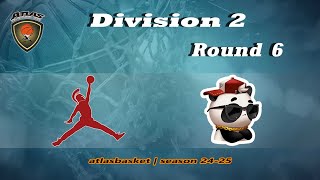 Atlasbasket  Div 2Round 6  SPARTANS vs COOL PANDA [upl. by Strang]