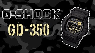 Casio GShock GD350 Magyar nyelvű bemutató [upl. by Halimaj471]