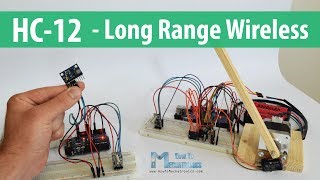 Arduino and HC12 Long Range Wireless Communication Module [upl. by Annoynek]