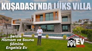 Kuşadasında AVM ve Denize Yakın Lüks Villa  Kuşadası Satılık Lux Villa [upl. by Panthea245]