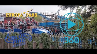 Europapark  Blue Fire POV  360 VR [upl. by Trix791]