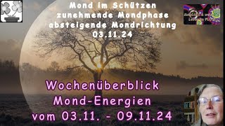 Wochenüberblick  MondEnergien vom 0311 bis 091124 [upl. by Smallman]