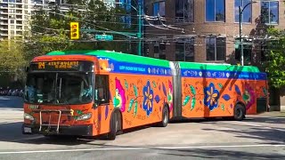 TransLink Bus Action JoyceCollingwood Station [upl. by Willamina]