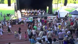 Bulgarian Dance Group quotProletquot at EuroFest 2014  Biala Roza [upl. by Cliff307]