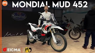 Mondial Mud 452  Che bella lenduro stradale per patente A2 Video da EICMA 2024 [upl. by Swetlana]