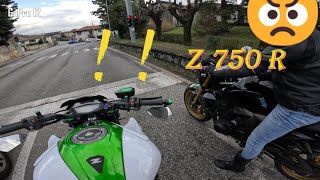 Kawasaki Z1000  Z750 R  VLADz1k  🔊 [upl. by Aholla823]