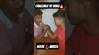 Toproll🔥 vs hook🪝intense match shorts song devonlarratt armwrestling gym bodybuilding [upl. by Aeslahc911]