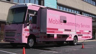 Mobile mammograms help more women get screened [upl. by Natan]