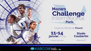 Mazars Challenge International de Paris 2024  Tableau 64  Piste bleue [upl. by Annaesor466]