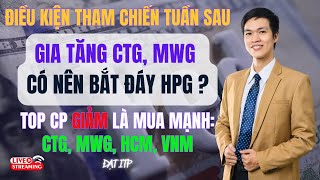 BIẾN ĐỘNG MẠNH MUA NGAY CTG MWG HCM VNM CÓ NÊN BẮT ĐÁY HPG  NHẬN ĐỊNH THỊ TRƯỜNG CHỨNG KHOÁN [upl. by Anilos]