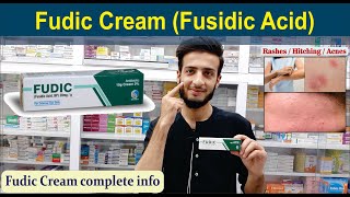 Fudic Cream Fusidic Acid  Uses Side Effects Application  Complete info  O Beauty Dose [upl. by Brandy609]