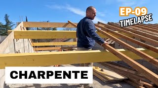 Rénovation de la CHARPENTE  Rénovation EP09 TIMELAPSE amp CONSEILS [upl. by Tandy]