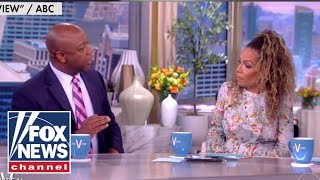 Tim Scott leaves The View speechless after confrontation [upl. by Katerina]