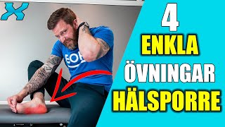 Ont i Foten 4 Enklar Övningar Mot Hälsporre [upl. by Rossi833]