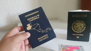 Como sacar tu pasaporte Mexicano siendo Guatemalteco [upl. by Copland707]