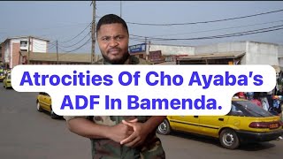 Atrocities Of Cho Ayaba’s ADF In Bamenda [upl. by Holms227]