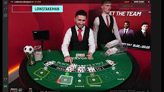 🔥Sunday Ladbrokes Blackjack Session 🔥What a Recovery💥 [upl. by Ulyram]