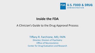 Inside the FDA A Clinicians Guide to the Drug Approval Process [upl. by Assenaj]