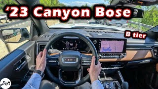 2023 GMC Canyon – Bose 7speaker Sound System Review [upl. by Glenna]