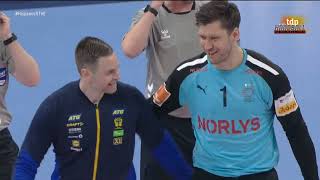 EHF Euro Germany 2024  Main Round 2nd Match Group II Denmark vs Sweden [upl. by Arriet]