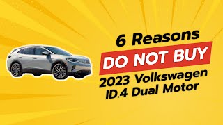 2023 Volkswagen ID4 Dual Motor  6 Reasons NOT to Buy 🚗💨 [upl. by Hanzelin819]