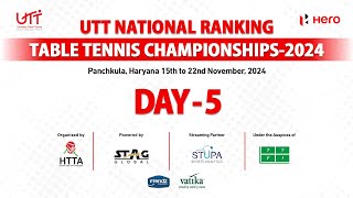 Day1 T2  Evening  UTT National Ranking Table Tennis Championship24 Panchkula  Powered by STUPA [upl. by Chi]