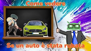 TutorialCome vedere se un auto è stata rubata  è in regola con lassicurazione bollo e revisione [upl. by Iggep]