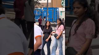 Twin boys street walk girls reaction 🤣 rampwalk publicreaction handsomeboy manasilaayo [upl. by Sumer733]