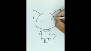 How To Draw RETSUKO RED PANDA Step by Step [upl. by Sharon]